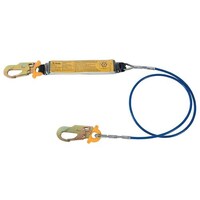 B-Safe Single Tail PVC Coated Wire Rope - 1.2m with Snap Hooks BL03111.2