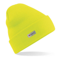 DENTS THINSULATE Pull On Beanie Winter Warm Ski Knit Thermal Insulated Hat - Fluro Yellow