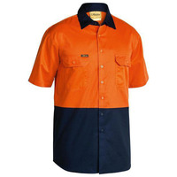 Bisley Hi Vis Cool Lightweight Drill Shirt