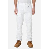 ELWD Men's Utility Pants White