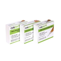 Adhesive Strips Plastic 12x 50 Pack