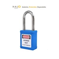 Halo Safety 38mm Safety Lock Blue KD One Key (10 pack)