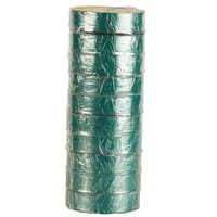 Husky Tape 10x Pack 440 Green Insulation Tape 18mm x 20m