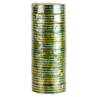 Husky Tape 10x Pack 440 Yellow/Green Insulation Tape 18mm x 20m