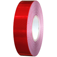 Husky Tape 3x Pack 5030 Reflective Tape Red 72mm x 45m
