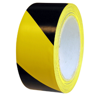 Husky Tape 32x Pack 557 Floor Marking Tape Black/Yellow 36mm x 33m
