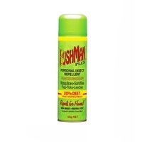 6x Bushman Personal Insect Repellent Plus Sunscreen Aerosol 50g