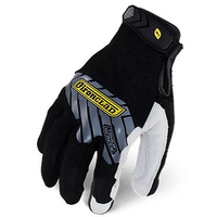 Ironclad Command Pro Leather White Work Gloves