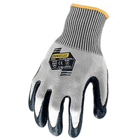 Ironclad Command ILT A4 Nitrile Work Gloves Pack of 6