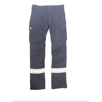 KM Workwear Taped Cotton Drill Cargo Pants Navy