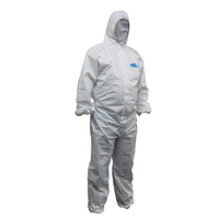 Maxisafe White Laminated Coverall