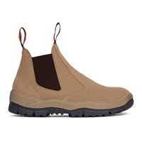 Mongrel Elastic Sided Safety Boot Wheat