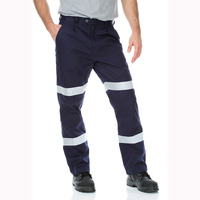 WORKIT Cotton Drill Regular Weight Biomotion Taped Work Pants