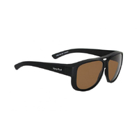 Ugly Fish P506 Matt Black Frame Brown Lens Fashion Sunglasses