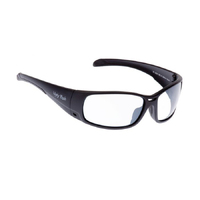 Ugly Fish Armour RS5066 Matt Black Frame Clear Lens Safety Sunglasses