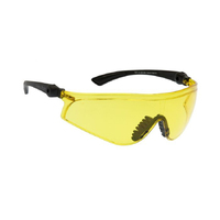 Ugly Fish Flare RS5959 Matt Black Frame Yellow Lens Safety Sunglasses