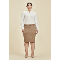Biz Corporates Traveller Womens Chino Skirt