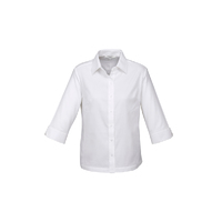 Biz Collection Ladies Luxe 3/4 Sleeve Shirt