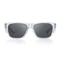 SafeStyle Fusions Clear Frame Tinted Lens Safety Glasses