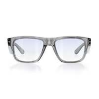 SafeStyle Fusions Graphite Frame Blue Light Blocking Lens Safety Glasses