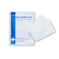 Skin cleaning wipes