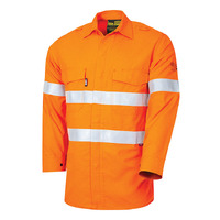 Bool Workwear Regular weight HRC2 FR shirt with Loxy FR Reflective Tape