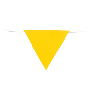 Yellow Bunting Flags 30 meter roll