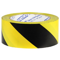Floor Marking Safety Tape Yellow/Black 72mm x 33meter