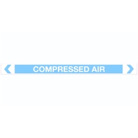 Compressed Air Self Adhesive Pipe Markers Pack of 10