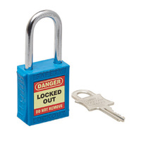 Premium Blue Safety Lockout Padlock UL400 42mm Shackle